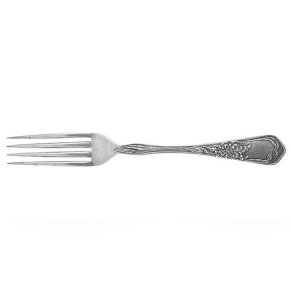 Paragon Iris Double Triple Silverplate 1902
NATIONAL SILVER CO 6 Fork Knife Set - Picture 1 of 7